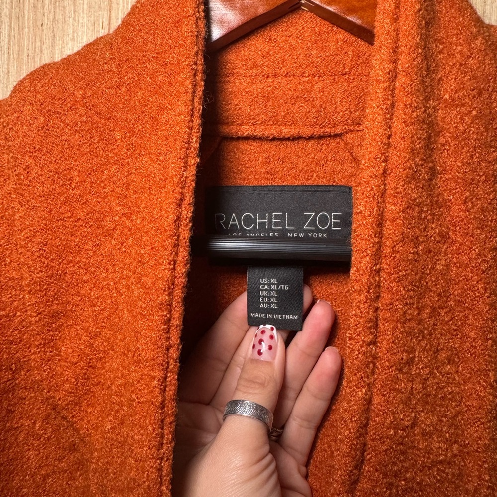 Rachel Zoe Coat XL Wool Blend - Picture 2 of 4